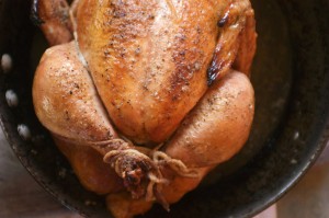 bundt pan roast chicken
