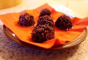 mexican chocolate macaroons