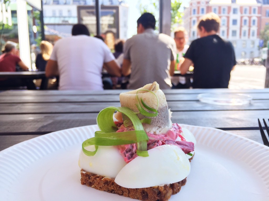 Meet the smørrebrød: open faced sandwiches par excellence.